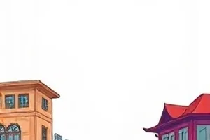 折光镜里的邻居封面，镜面中映出隔壁门牌的一角