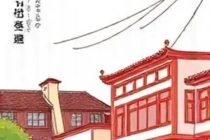 罐头星球的黄昏封面，黄昏里堆满罐头模型的星球表面