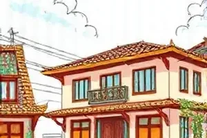 半糖旧时光封面，半糖奶茶与旧相册并排放在桌上